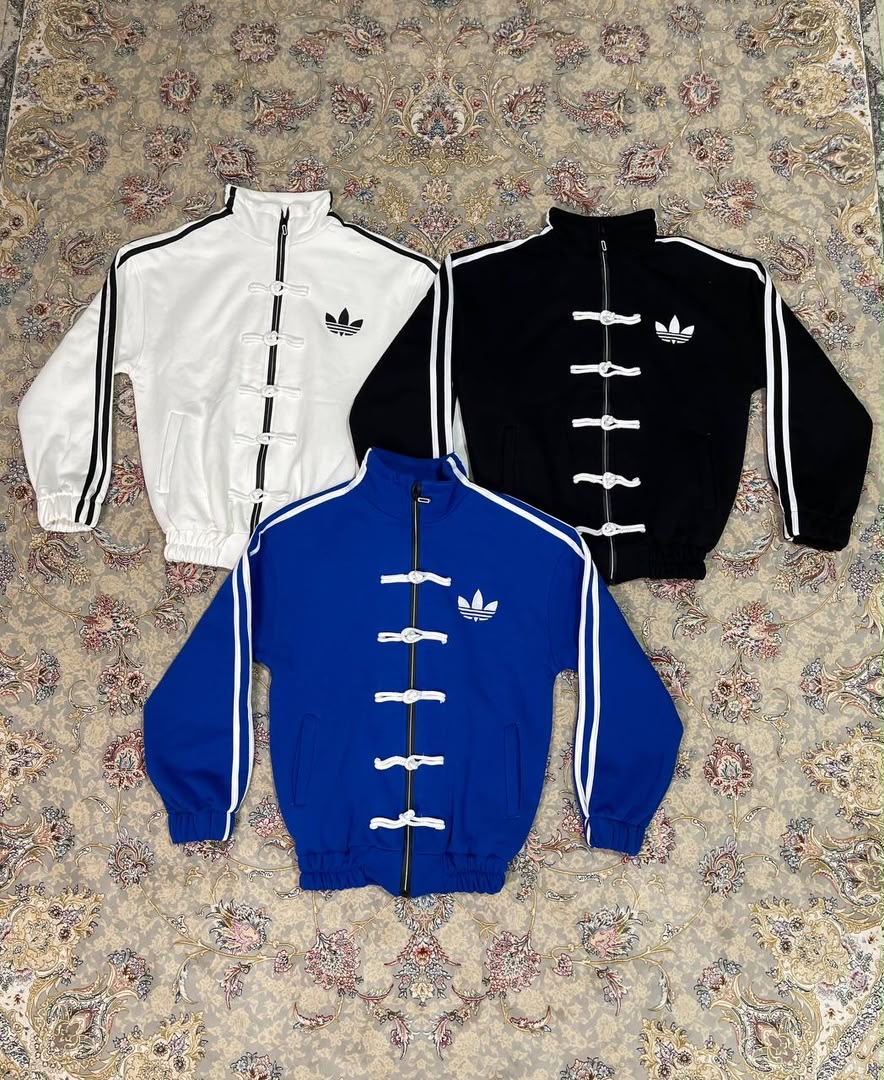 سوشرت ترند این روزا سوپر 3نخ ضخیم  تمام  گلدوزی خفن ضمانت شستشو سایز: L,xL,xxL,xxxL سفید و مشکی وآبی